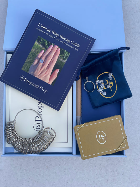 Proposal Prep Couples Box - Determine Your Dream Ring and Proposal