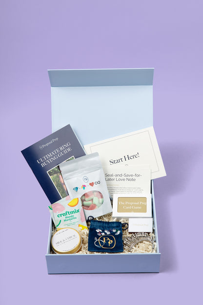 Proposal Prep - Engagement Ring Planning and Diamond Try On Kit